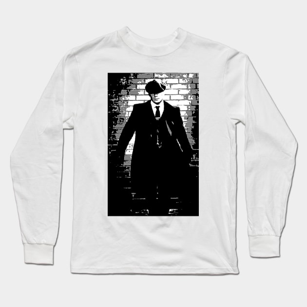 Thomas Shelby (pop art) Long Sleeve T-Shirt by d1a2n3i4l5